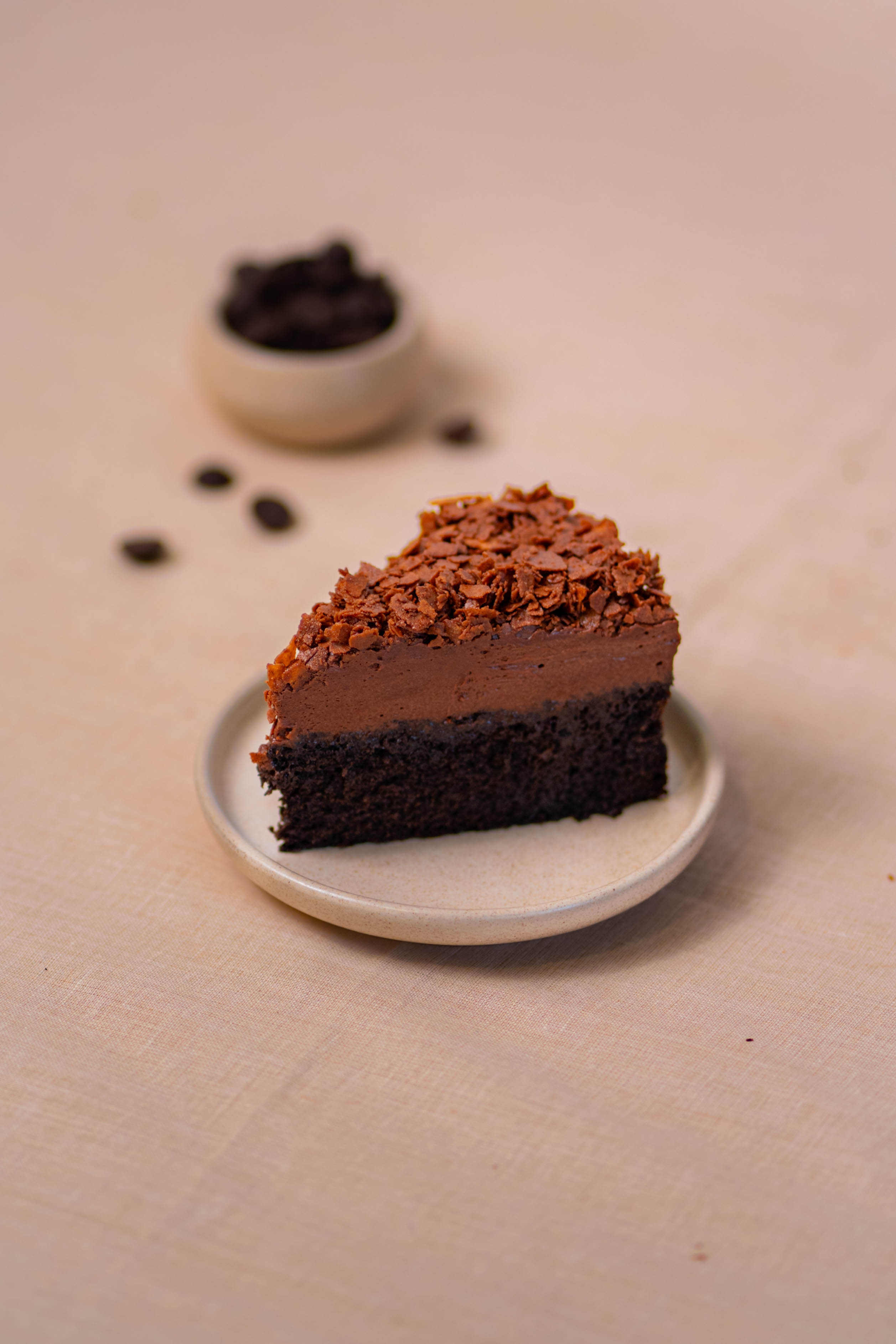 Feuilletine  Chocolate Mousse Pastry